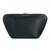 color: Vacationer+Luxurious Black Leather with Cool Grey Interior; alt: Vacationer Large Leather Makeup Bag | KUSSHI